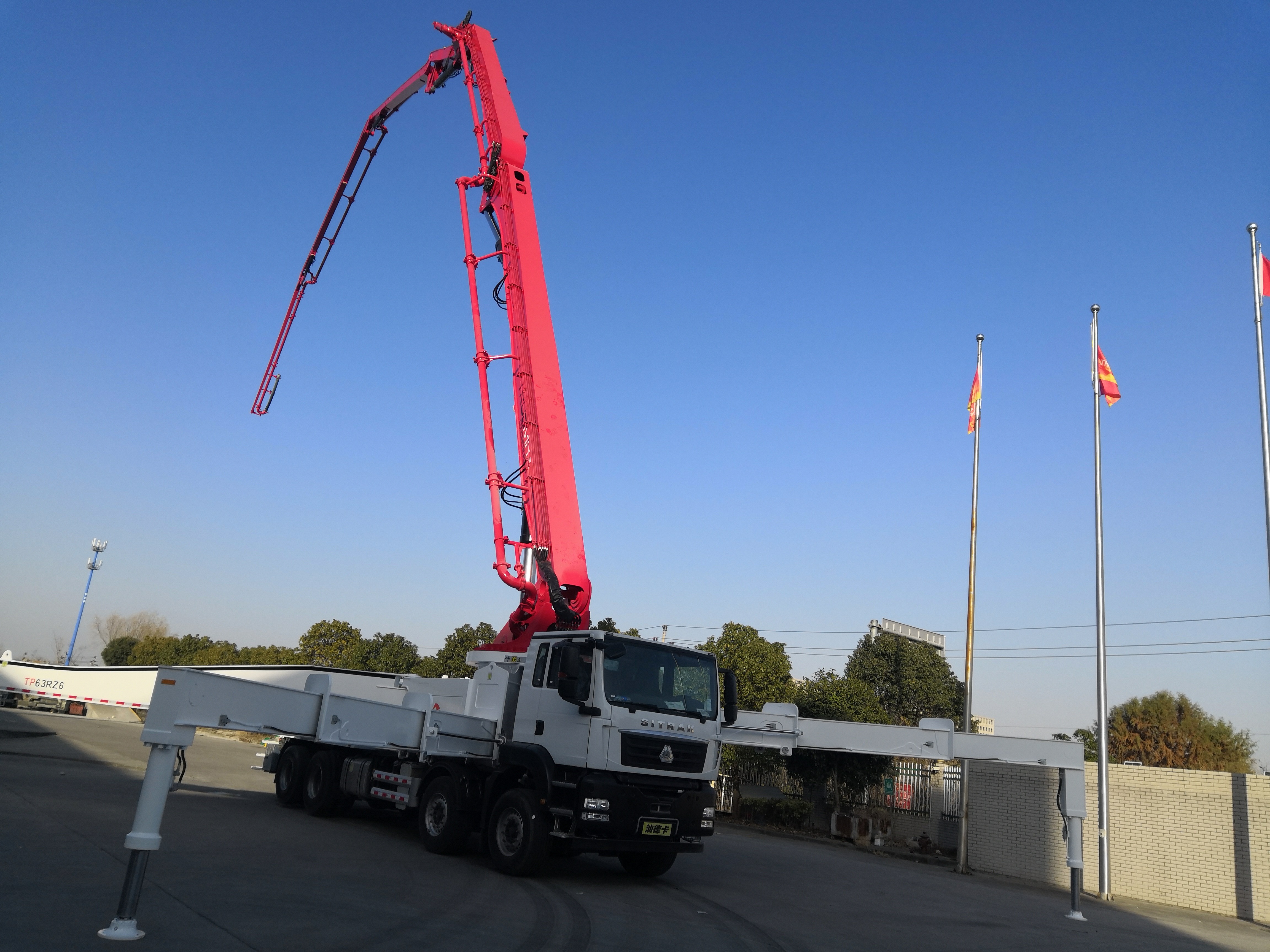 63米混凝土泵車